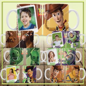 Pacote de Artes Caneca Personalizada  Combo Personagens