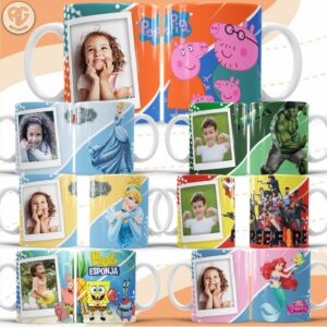 Pacote de Artes Kit de Produtos Personagens