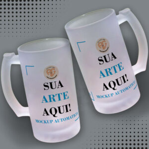 Mockup Automátizado para Caneca de Chopp