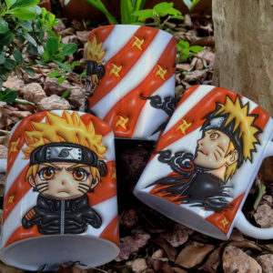 Arte Caneca Naruto 3D