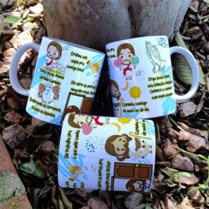 Arte Caneca Com Muito Louvor