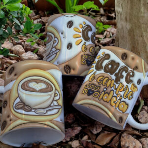 Pacote de Artes Café 2.0 3D