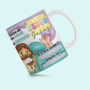 Arte Caneca Verdadeiro Natal 3D