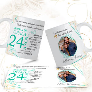 Bodas de Casamento Caneca