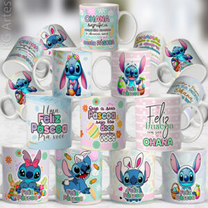 Pacote de Artes Páscoa Stitch