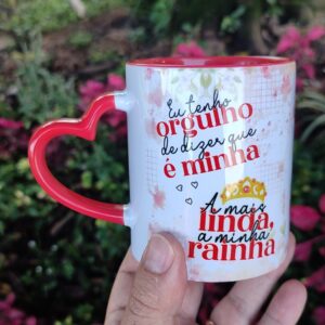 Arte Individual Minha Rainha (Vermelha)