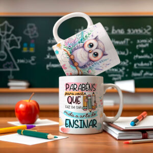 Pacote de Artes Caneca Dia dos Professores 2024