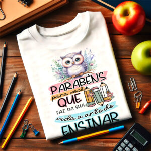 Pacote de Artes Camiseta Dia dos Professores 2024