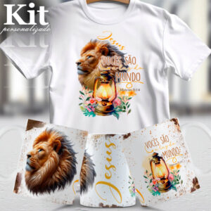 Kit de Artes Jesus Leão de Judá 2.0