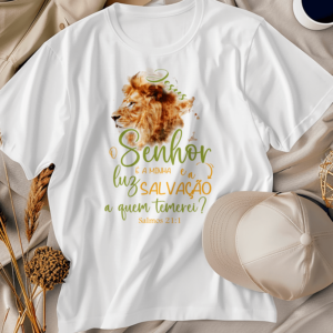 Artes de Camiseta Jesus Leão de Judá 2.0