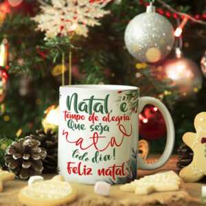 Pacote de Arte Caneca Natal