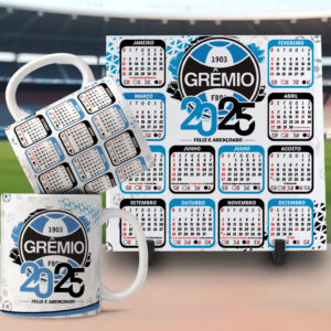 Pacote de Arte Calendário 2025 Kit