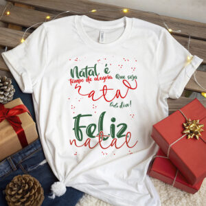 Pacote de Arte Camisetas Natal