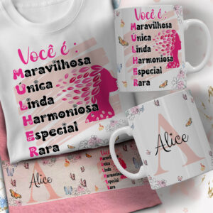 Kit Completo Dia da Mulher 2025