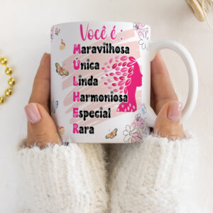 Pacote de Caneca Dia da Mulher 2025