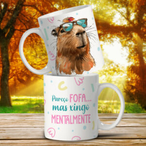Pacote de Caneca Capivara Debochada