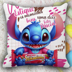 Pacote de Artes Stitch Chocolate (Almofada)