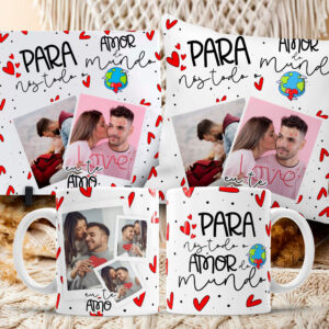 Kit Dia dos Namorados 2.0 Caneca+Azulejo