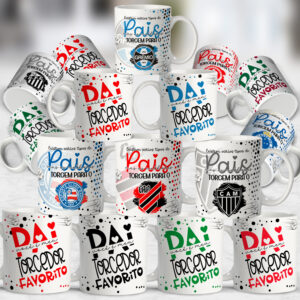 Kit Os Melhores Pais Sem Fotos (Caneca)