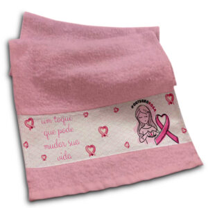 Outubro Rosa (Toalhinhas)