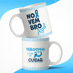 Artes Caneca Novembro Azul