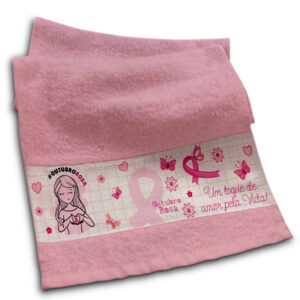 Outubro Rosa (Toalhinhas)