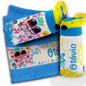 Kit Personagens 2026 2.0 (Squeeze e Toalhinha)