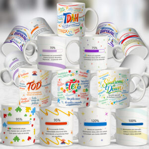 Pacote de Caneca Além dos Rótulos