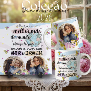 Kit Dia das Mães 2026 (Caneca+Azulejo)