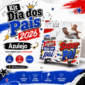 Dia dos Pais 2026 (Azulejo)